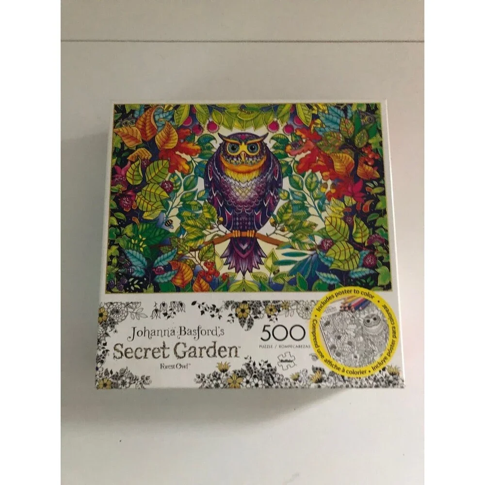 Johanna Basford’s Secret Garden Forest Owl Jigsaw‎ Puzzle